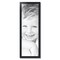 ArtToFrames 12x36 Inch  Picture Frame, This 1.25 Inch Custom MDF Poster Frame is Available in Multiple Colors, Great for Your Art or Photos - Comes with 060 Plexi Glass and  Corrugated (A46JA)